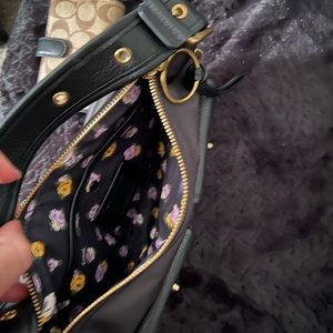 Tan coach purse